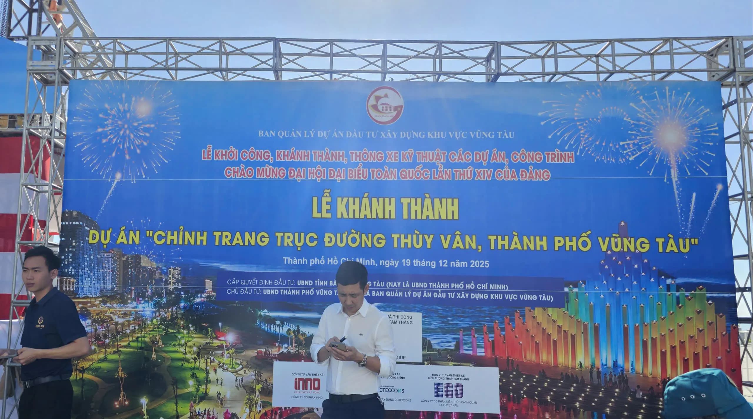 khánh thành trục đường Thùy Vân Vũng Tàu