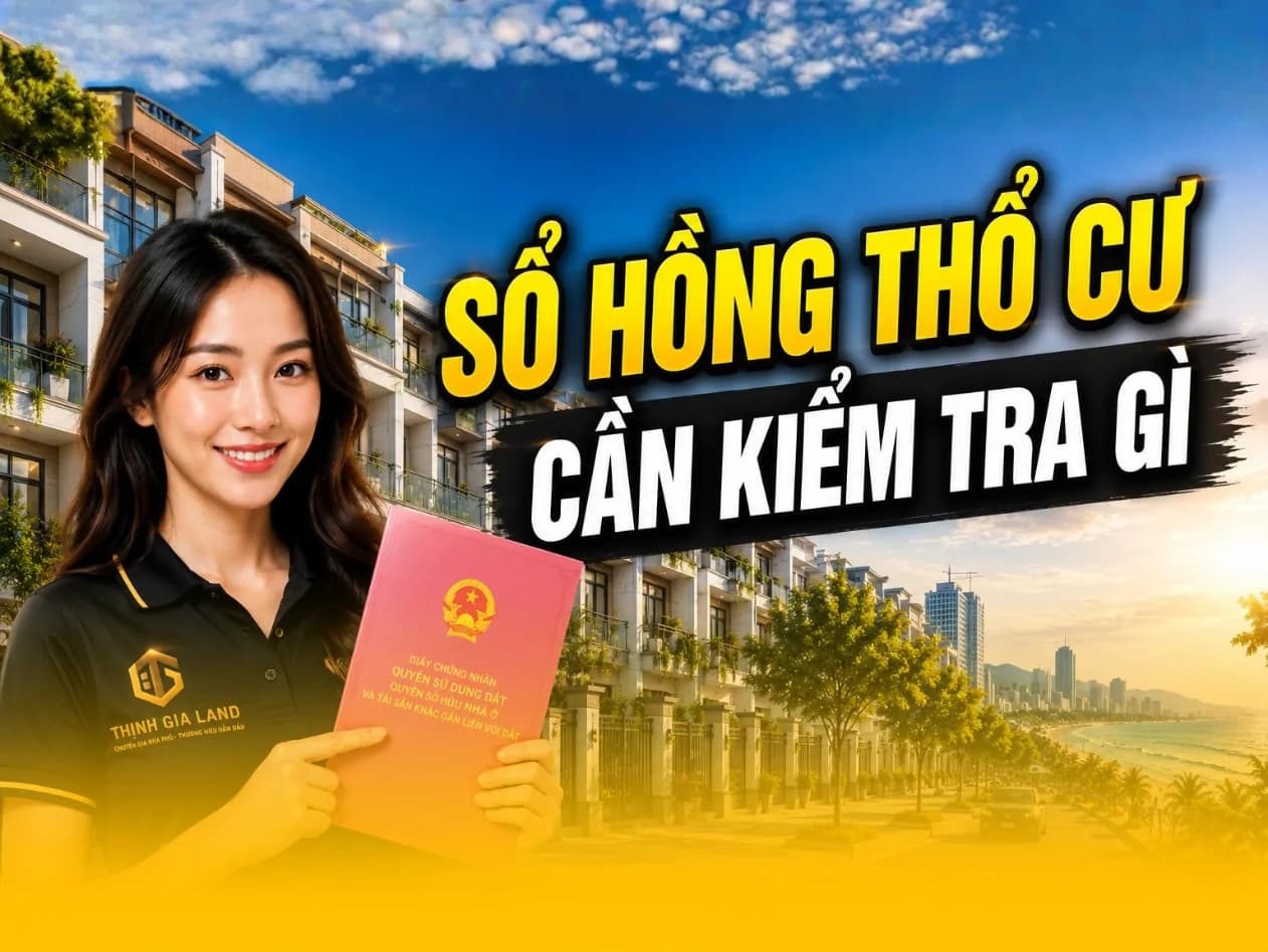 Kiểm tra sổ hồng thổ cư Vũng Tàu trước khi mua bán cần xem gì?