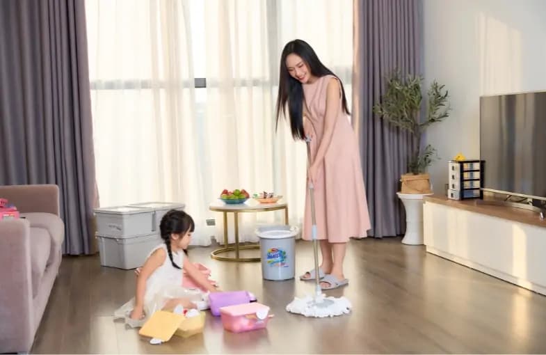 dọn dẹp nhà cửa trước khi gửi bán nhà