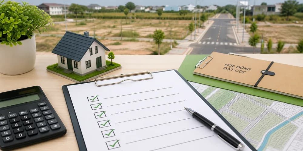 Checklist trước khi đặt cọc đất nền thổ cư Vũng Tàu