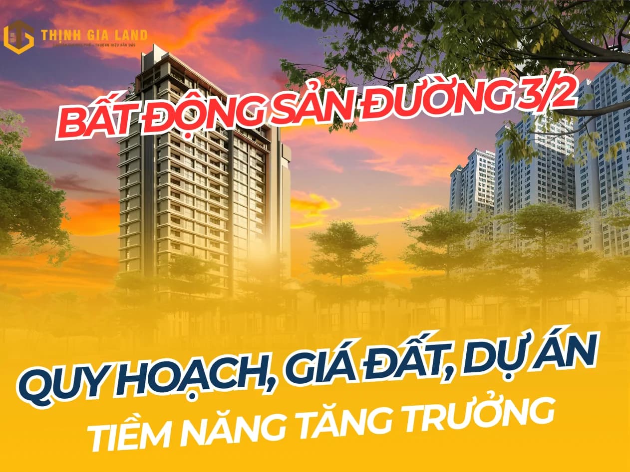 Trục đường 3/2 đang trở thành một trong những khu vực phát triển đô thị – nghỉ dưỡng trọng điểm của Vũng Tàu giai đoạn 2026–2030.