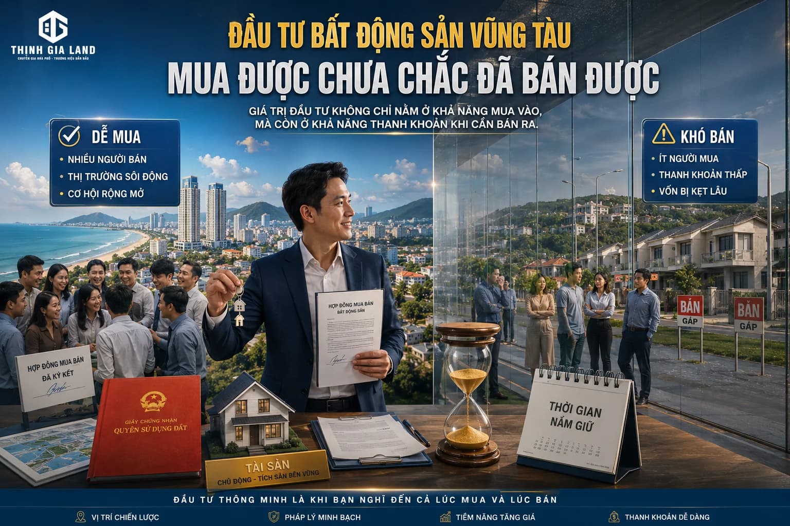 3 nguyên tắc đầu tư bất động sản Vũng Tàu an toàn