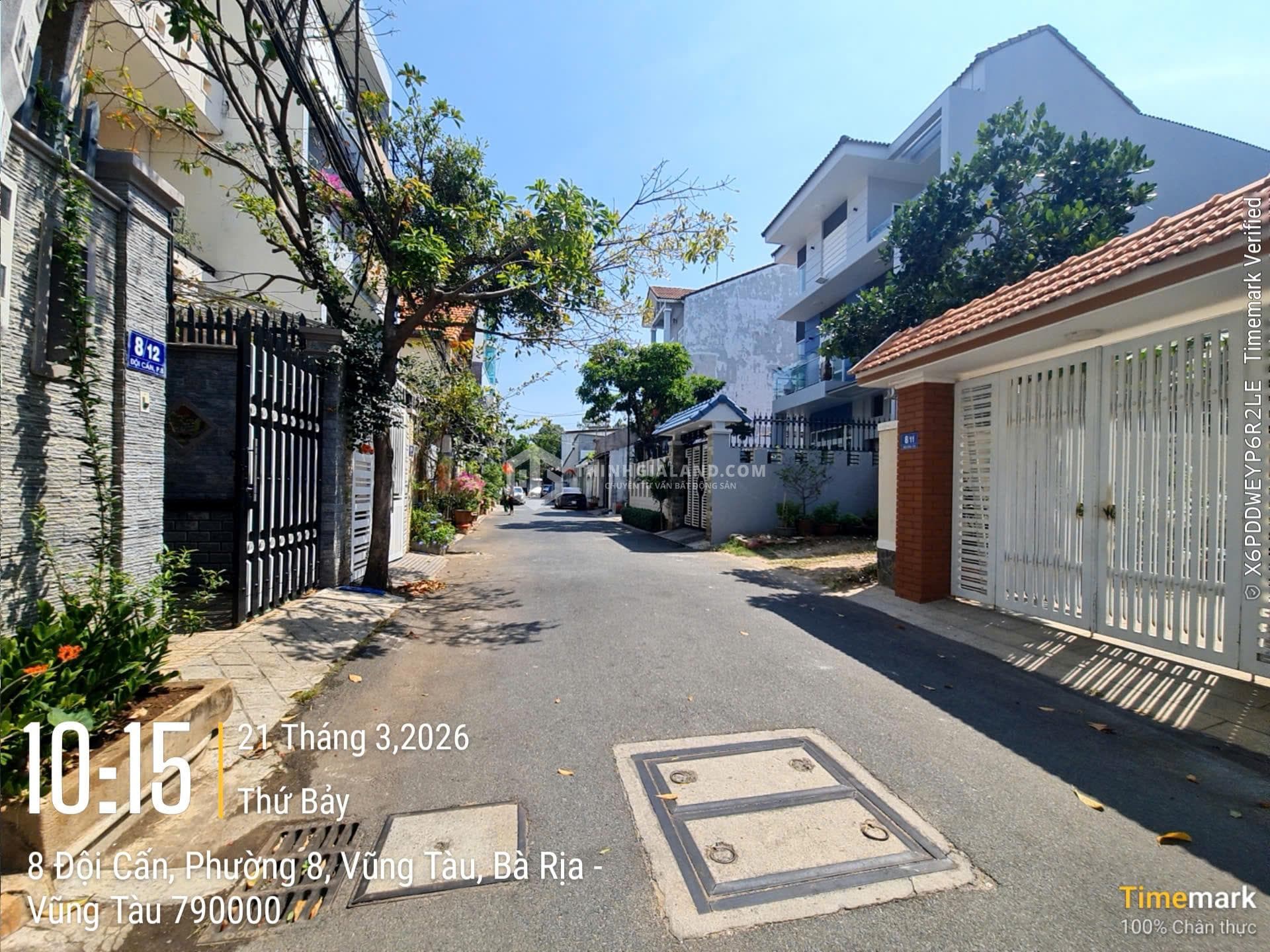 BÁN LÔ ĐẤT ĐẸP HẺM 2 OTO TRÁNH NHAU ĐƯỜNG ĐỘI CẤN PHƯỜNG 8 VŨNG TÀU DT 116M2 GIÁ 8.65 TỶ GẦN BÃI TẮM 500M – ảnh 1