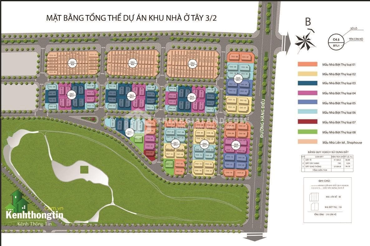 BÁN LÔ ĐẤT BIỆT THỰ KHU NHÀ Ở TÂY 3/2 ( HODECO), GẦN KHU ĐÔ THỊ SUN BLANCA CITY – ảnh 1