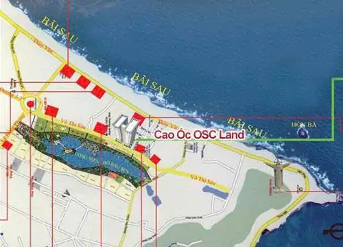 Cao ốc OSC Land nhìn từ phía đường Võ Thị Sáu, Phường Thắng Tam Vũng Tàu