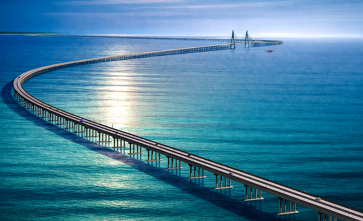 Đề xuất đường vượt biển Cần Giờ – Vũng Tàu dài 14km 1 Dự án cầu đường vượt biển Cần Giờ Vũng Tàu