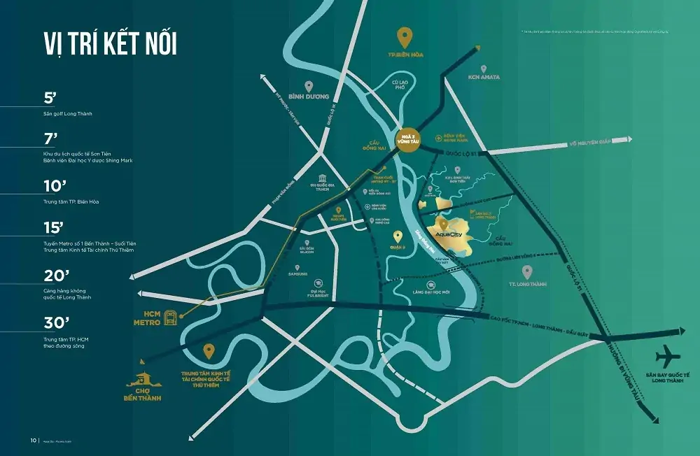 6.000 tỷ tuyến đường kết nối QL51 cao tốc Long Thành qua Aqua City 2 tuyến đường kết nối QL51 cao tốc Long Thành