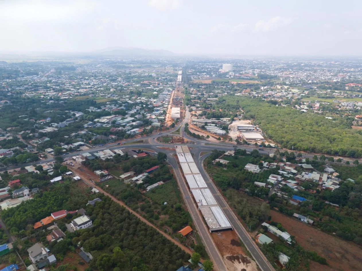 Điểm cuối tuyến giai đoạn 1 cao tốc Biên Hòa - Vũng Tàu