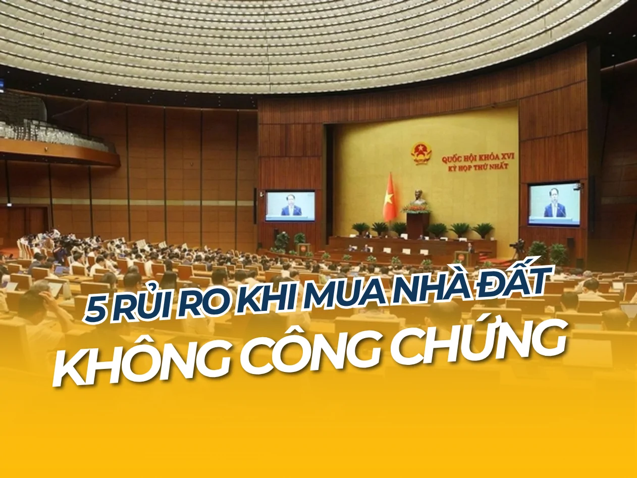 mua nhà đất không công chứng