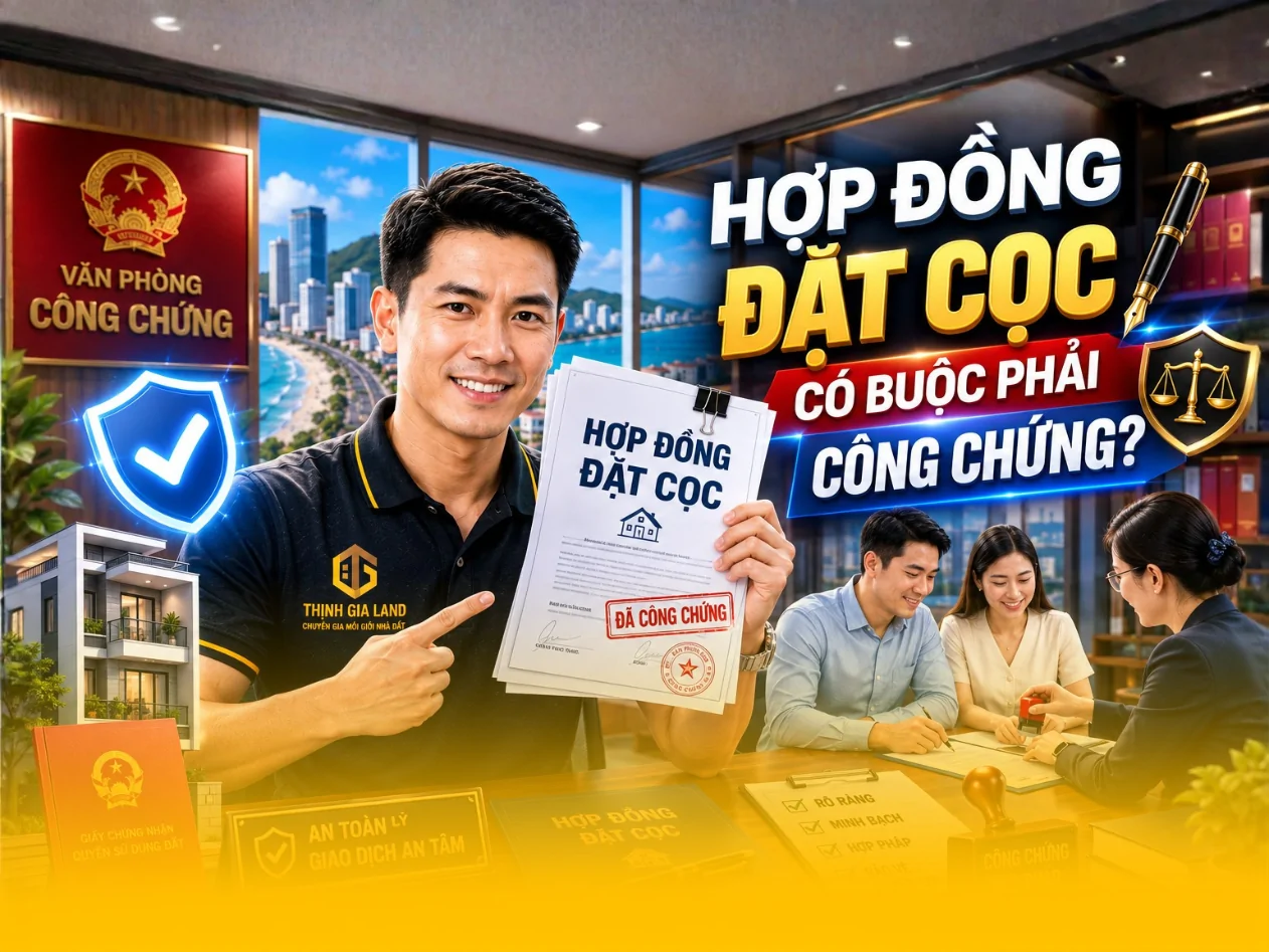co bat buoc phai cong chung hop dong dat coc mua ban nha dat tai vung tau khong Thịnh Gia Land | Bất Động Sản Vũng Tàu Minh Bạch, Pháp Lý Rõ Ràng